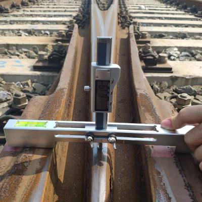 China Stainless Steel Digital Switch and Crossover Gauge for Switch Rail Wear Gauge for sale