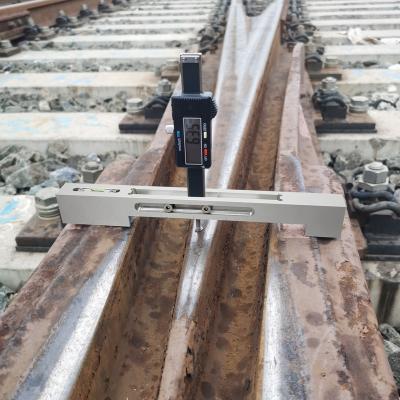 China Stainless Steel Digital Switch Rail Height Measuring Ruler for Assembly Measurement and Inspection for sale