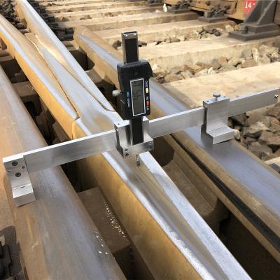 China Vertical Stainless Steel Digital Rail Frog Wear Gauge For Assembly Maintenance And Inspection for sale