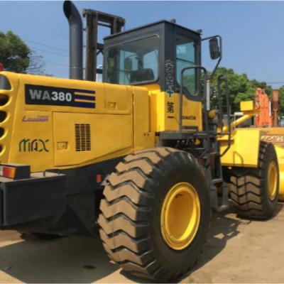 China Building Material Stores Used Komatsu Wa380-3 Wheel Loader Used Komatsu Wheel Loader Wa380 Wa320 Wa470 for sale