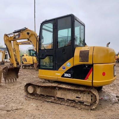 China Popular 6 Ton Caterpillar Used Excavator Cat 306 Small Hydraulic Crawler Excavator 0.35mÂ ³ for sale