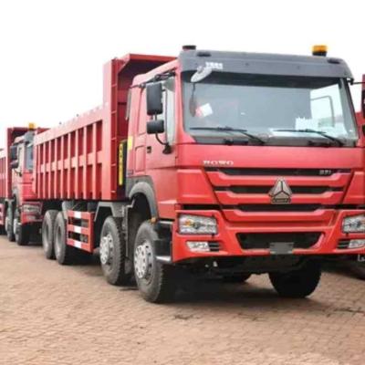 China The hot used cars tractor sinotruck Howo 8x4 dump truck for sale with high quality > 8L for sale