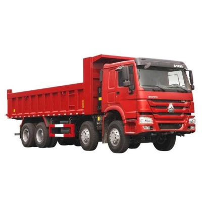 China USED ​​HOWO-7 TRUCK Sinotruk HOWO Used New 371hp 8x4 12 Wheeler Transportation Dump Truck For Sale > 8L for sale