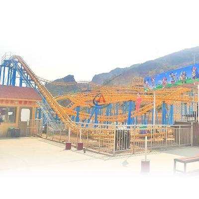 China Amusement Park Ride Factory Direct Sales Amusement Park Rides Crazy Mouse Roller Coaster for sale