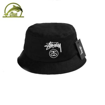 China High Quality Custom Made Character Cotton Bucket Hat With Logo Embroidered for sale