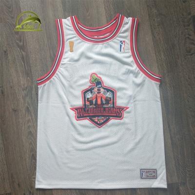 China Breathable Custom Your Own Design Tackle Twill Basketball Jersey for sale