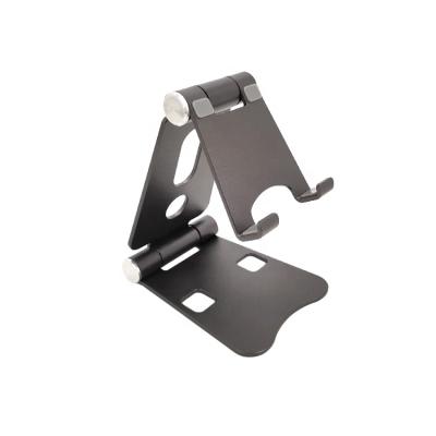 China Adjustable Aluminum Alloy Phone Holder Product Display Support All Android Smartphone Desktop Mobile Phone Stand Holder for sale