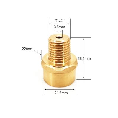 China Hydraulic Pump Connection Parts OEM China Manufacture Machining Fittings Hose Connector Theaded Brass Hose Jet Fittings for sale