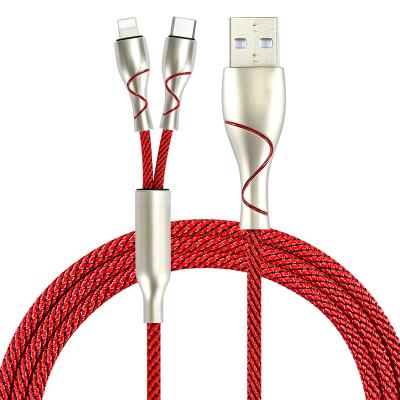 China Micro Type C 3A Mobile Phone Fast Charger Led USB Cable Mobile Phone Charging Laser 30 Pecent Off 3 Fast Charging Magnetic In 1 Red Green for sale