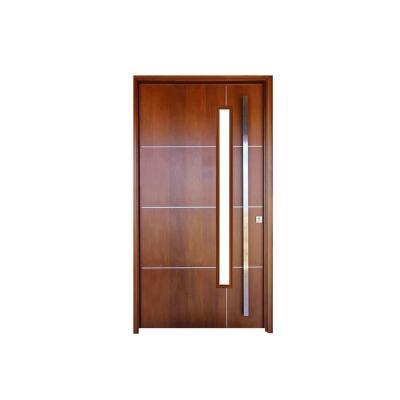 China Fire Protection Timber Door Fire Proof Wooden Heat Resistance 1.5 Hour Fire Door Rated Wooden Fire Door for sale