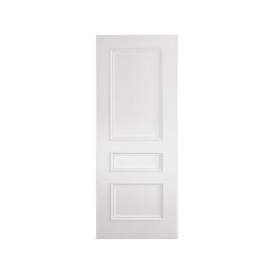 China Interior Modern Design Wooden Cheap White Primer Door Sound Insulation Panel Wooden Door For Sale for sale