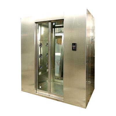 China Building Material Shops Clean Room Stainless Steel Air Shower Room For Workshop for sale