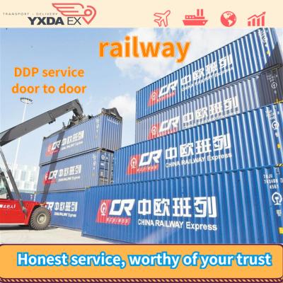 China International rail freight forwarder from China to UK rail transport. DPD delivery. for sale