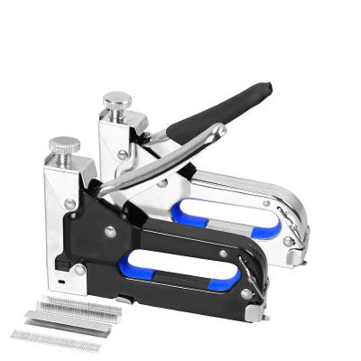 China High Quality Furniture All Metal Staple Gun 6-13mm Manual Staple Professional Gun Tacker for sale