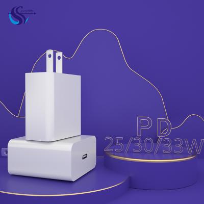 China Mobile Phone 20w 25w 30w 33w PD3.0 Quick Fast Type C USB-c Chargers 5v3a 9v3a 12v2.5a 20v1.5a C USB-c Chargers For 20w Adapter apple iphone13 for sale