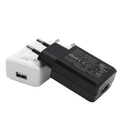 China Hot Selling Mobile Phone CE GS Certified EU Plug Mini USB Wall Charger 5v 1a 2a for sale