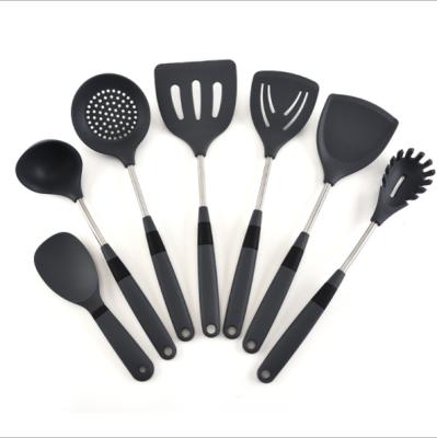 China Sustainable 7 Piece Kitchen Ware Silicone Set Cooking Kitchen Tools Kitchenware Set Multifunctional for sale