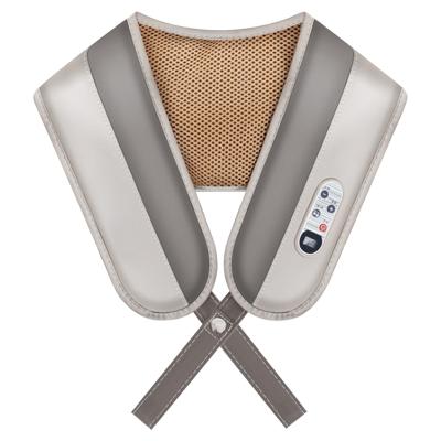 China 2021 Carefully Selected Leather Hot Selling Electric Back Neck Massager And Shoulder Massage Shawls Neck And Neck Massager for sale