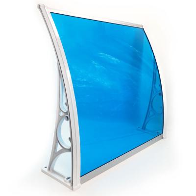 China Durable Anti-UV Aluminum Alloy Bracket Polycarbonate Covers Outdoor Soild Window Tent Canopy For Home for sale