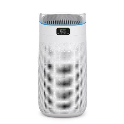 China Custom P.M. 25 Home Light Portable Ionic Led Air Purifier Emf Ac Power Laser Sensor With UV Sterile Light for sale