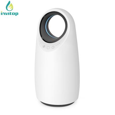 China < 10ã Ž ¡ Zhongshan Electric Mini Private Label LED Carbon Filter Desktop Air Purifier with Hepa13 for sale