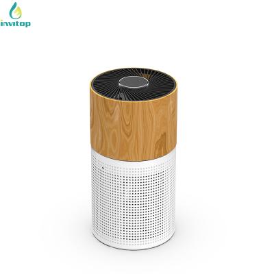 China CE RoHS Smart HEPA Filter LED Portable UV Air Purifier Low Noise Sterilization Fan for sale