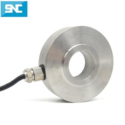 China PRESSURE SENSOR 50kg 100kg 200kg 300kg 500kg THROUGH-HOLE Cell Seal Type Ring Through Hole Donut Load Cell for sale