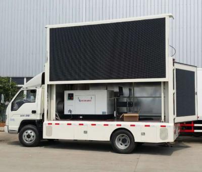 China Commercial Outdoor Moving Van Led Screen P6 Advertising / Advertising Led Panel Video Display Led Truck for sale