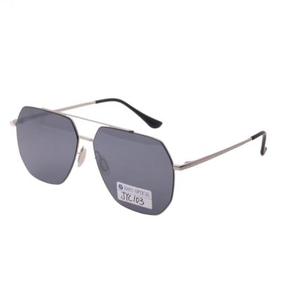 China Popular driving sunglasses fashion sunglasses double-bridge metal unisex sunglasses for sale