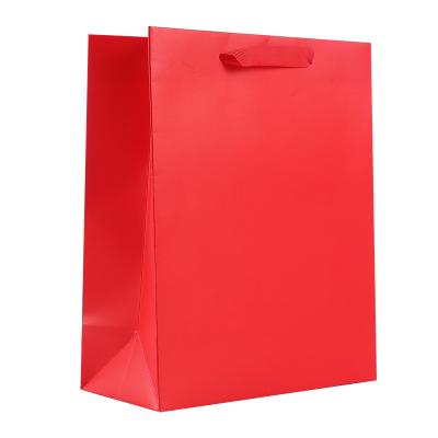 China Shopping Win Recyclable Recyclable Paper Bag With Handle Good For Birthday Wedding Party Gift Package Large Size Wholesale for sale