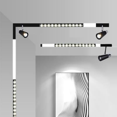 China Modern Random Flush Fit Suaface Ceiling Mounted Magnetic Led Track Light for sale