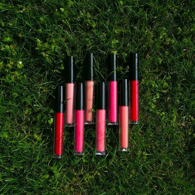 China Fashion Design Lip Gloss Private Label Lip Gloss Waterproof Liquid Lip Gloss With Color Box Packing for sale