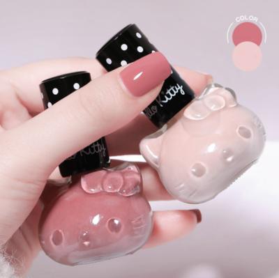 China Baeuty Nails 2021 New Cute Cat Gel Nail Polish Non-Toxic Permeable Breathable Nail Polish Quick Dry Polish 14 Colors Customize Private Logo for sale