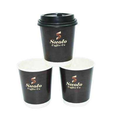 China High Quality Disposable Customization Coffee Paper Cup Wall Coffee Paper Cup Double for sale