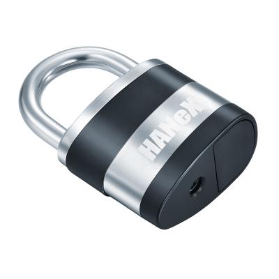 China Shackle Push-to-lock Mechanism Alarm Steel HPL10 Zinc Alloy Material 10mm Padlock for sale