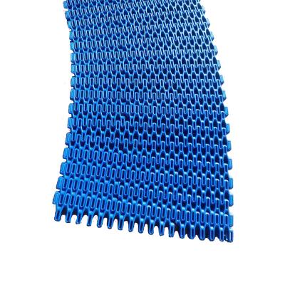 China Conveyor Belt Plastic PVC Mesh Belt With Stainless Steel Flat Modular Plastic Chain for sale