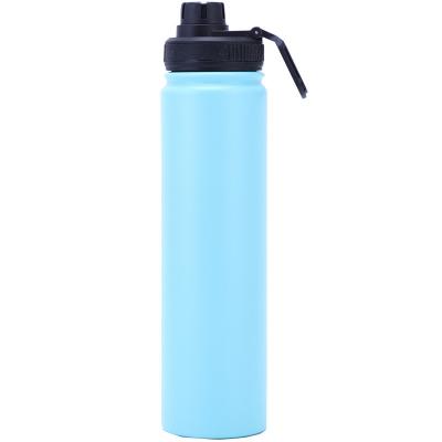 China PORTABLE Sports Travel Bottle Vacuum Water Flask Double Wall Insulated Stainless Steel Water Bottle With Custom Logo 12oz 18oz 22oz 24oz for sale