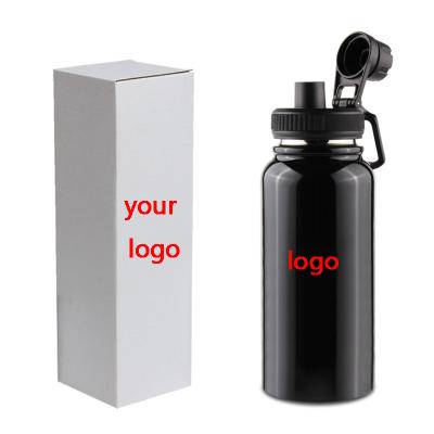 China PORTABLE Stainless Steel Water Bottle Custom Sports With Logo Wide Mouth Stainless Steel Custom Sports Bottle Insulated Water Bottle for sale