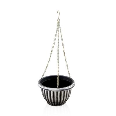 China Modern Outdoor Garden Decoration Hanging Planters Plastic Flower Pot for sale