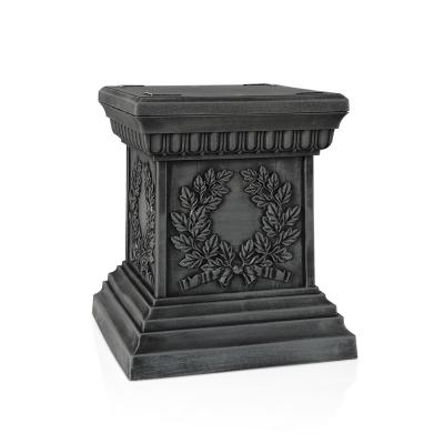 China Europe Ludu Roman style plastic exterior decorative column for flower pot for sale