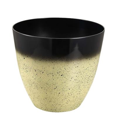 China NEW KD9152K 2017 Modern Baking, Powder Coated, Plastic Pots Galzed Ceramic Look for sale