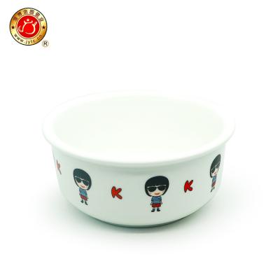 China Disposable miniature ceramic bowls with cartoon characters for sale