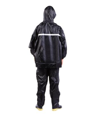 China 100% Waterproof Safety ClothingPolice Reflective Raincoat With Reflective Markings for sale