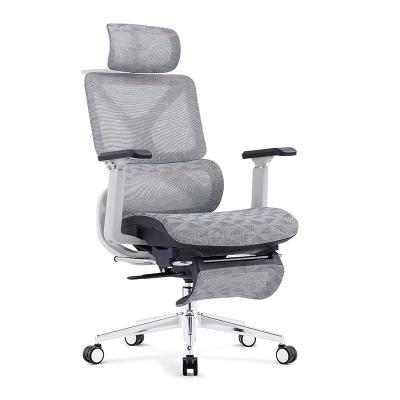 China Oficina Adjustable Swivel Para Sillas Office Chairs Mesh Guest (Height) Manager Swivel Chair For Office for sale