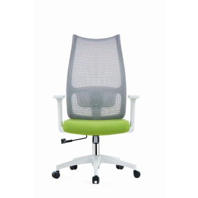 China Office Adjustable Mesh Computer Gas Swivel Fabric Wholesales (Height) Green Executive Office Chair for sale