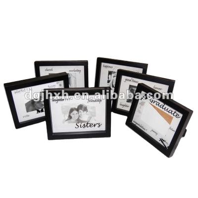 China Wholesale A1 A2 A3 A4 A5 Cheap Black Wood Poster Picture Wooden Photo Frames for sale