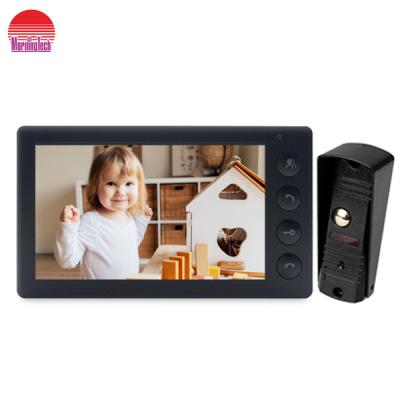 China Good Quality Good Quality Morningtech Wire Siren Video Intercom Beautiful Built-in Video Door Phone For Face To Face Home Maintenance Access Control System for sale