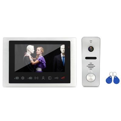 China Integrated Siren 10 Inch AHD Video Intercom Kit for Home Security, Video Door Phone with Lock Video Intercom for sale