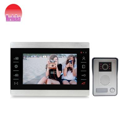 China Open/Monitoring/Internal call/Transfer calls /Recording quality up to 10 inch waterproof camera door phone villa video door bell for sale