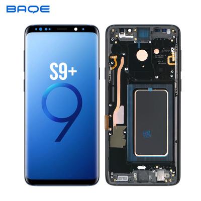 China Original Inside Screen With Frame For Samsung Galaxy S9+ S9Plus 6.2Inch Display Incell Touch Assembly Repair Replacement Parts for sale